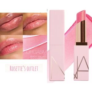 NARS Orgasm Sheer Lipstick - Peachy Pink with Golden Shimmer